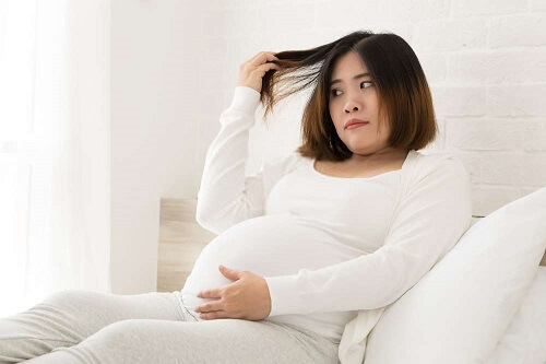 Bà bầu tóc mọc nhanh